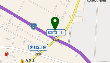 トヨタカローラ栃木鹿沼店の地図画像