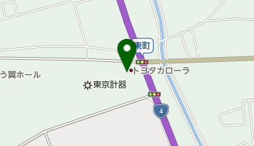 トヨタカローラ栃木矢板店の地図画像