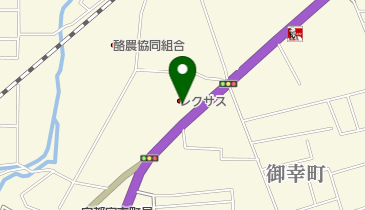 レクサス宇都宮北の地図画像