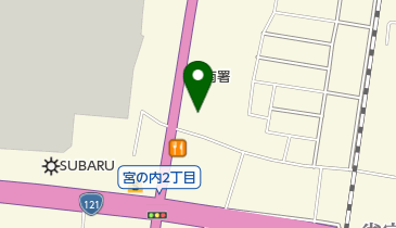 レクサス宇都宮南の地図画像