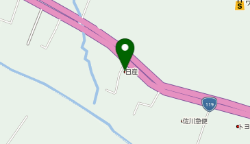 栃木日産今市店の地図画像