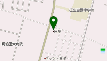 栃木日産おもちゃのまち店の地図画像