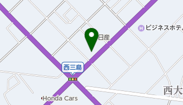 日産部品栃木販売西那須野営業所の地図画像