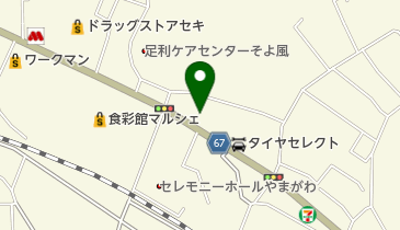 Honda Cars両毛足利山川店の地図画像