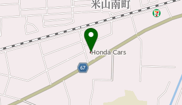 Honda Cars南栃木佐野伊勢山店の地図画像