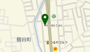 Honda Cars栃木鶴田店の地図画像
