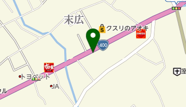 那須野三菱自動車販売大田原店の地図画像