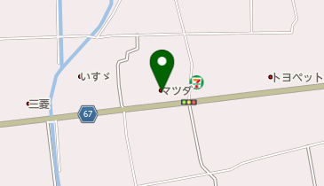 北関東マツダ佐野店の地図画像