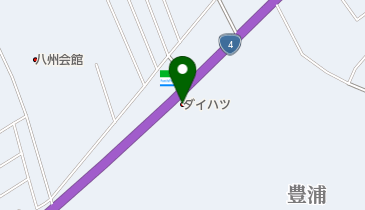 栃木ダイハツ販売ダイハツ那須塩原黒磯店の地図画像