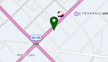 ガリバー那須塩原店の地図画像