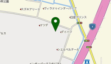 栃木トヨタ自動車U-Carインターパーク店の地図画像