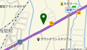 栃木日産カーミナル宇都宮の地図画像