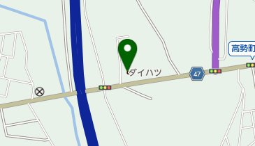 栃木ダイハツ販売真岡店の地図画像