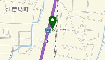 栃木ダイハツ販売上横田店の地図画像