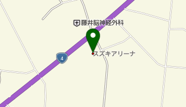 スズキアリーナ岡本の地図画像