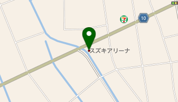 スズキアリーナ高根沢の地図画像