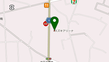 スズキ自販栃木スズキアリーナ佐野の地図画像