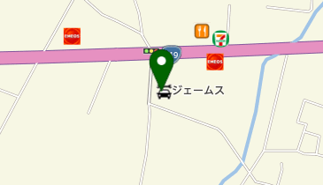 ジェームスみゆきが原店の地図画像