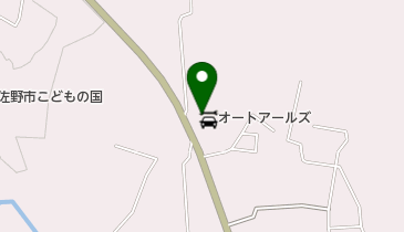 オートアールズ佐野店の地図画像