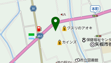 オートアールズ矢板バイパス店の地図画像