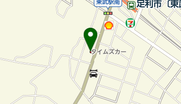 タイムズカー足利市駅前店の地図画像