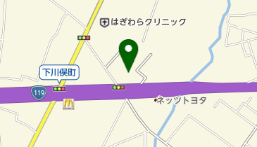 (有)カーリファインの地図画像