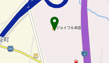 銀だこジョイフル本田宇都宮店の地図画像