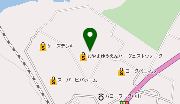 31アイスクリームおやまゆうえんハーヴェストウォーク店の地図画像