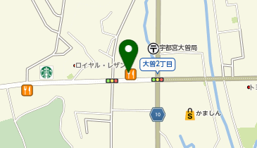 吉野家宇都宮競輪場通り店の地図画像