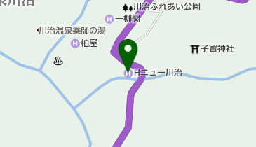 ホテルニュー川治の地図画像