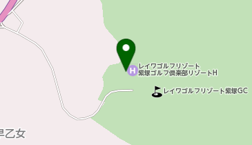 レイワゴルフリゾート紫塚ゴルフ倶楽部リゾートホテルの地図画像