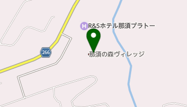 那須の森ヴィレッジの地図画像