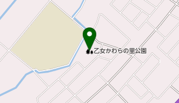 乙女かわらの里公園(史跡乙女不動原瓦窯跡)の地図画像