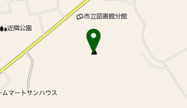 野鳥の森の地図画像