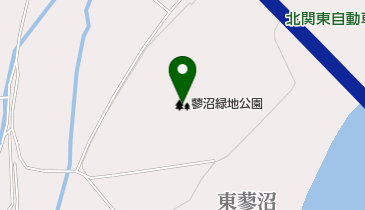 蓼沼緑地公園の地図画像