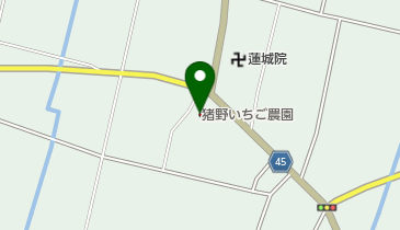 猪野いちご農園の地図画像