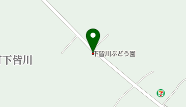 下皆川ぶどう園の地図画像