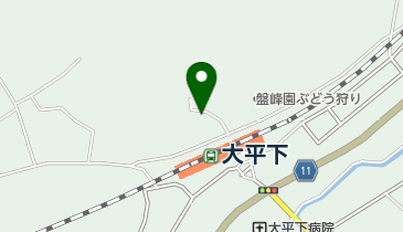 鴨宮ぶどう園の地図画像