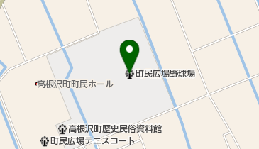町民広場野球場の地図画像