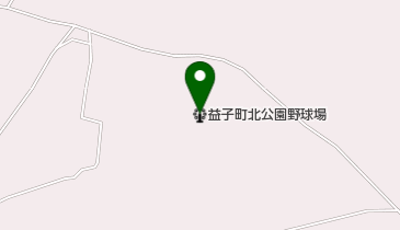 益子町北公園野球場の地図画像