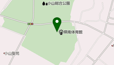 栃木県立県南体育館の地図画像