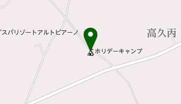 ホリデーキャンプの地図画像