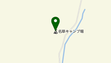 名草キャンプ場の地図画像