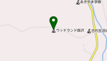 ウッドランド森沢の地図画像