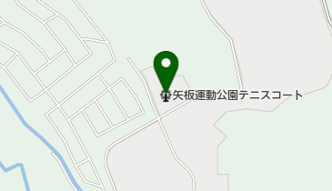 矢板運動公園テニスコートの地図画像
