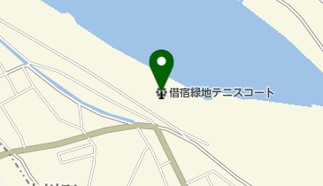 借宿緑地テニスコートの地図画像