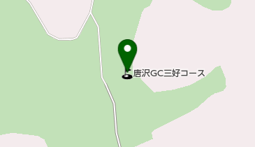 唐沢ゴルフ倶楽部三好コースの地図画像
