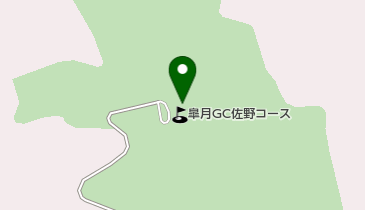 皐月ゴルフ倶楽部佐野コースの地図画像