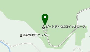 ピートダイゴルフクラブロイヤルコースの地図画像
