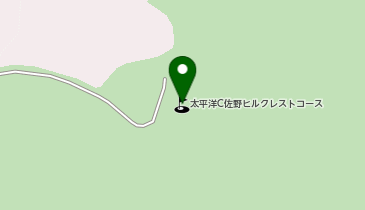 太平洋クラブ佐野ヒルクレストコースの地図画像